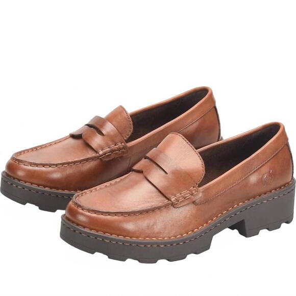 NEW BORN women's carrera loafers in brown - Picture 5 of 5
